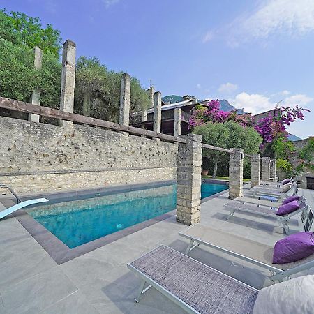 Villa Rachele: Stunning Luxury Villa In Centre Gargnano With Private Pool And Breathtaking Views Eksteriør billede