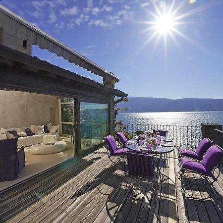 Villa Rachele: Stunning Luxury Villa In Centre Gargnano With Private Pool And Breathtaking Views Eksteriør billede
