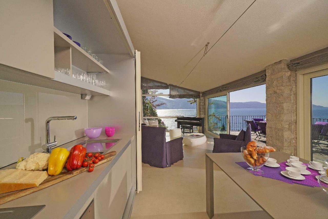 Villa Rachele: Stunning Luxury Villa In Centre Gargnano With Private Pool And Breathtaking Views Eksteriør billede