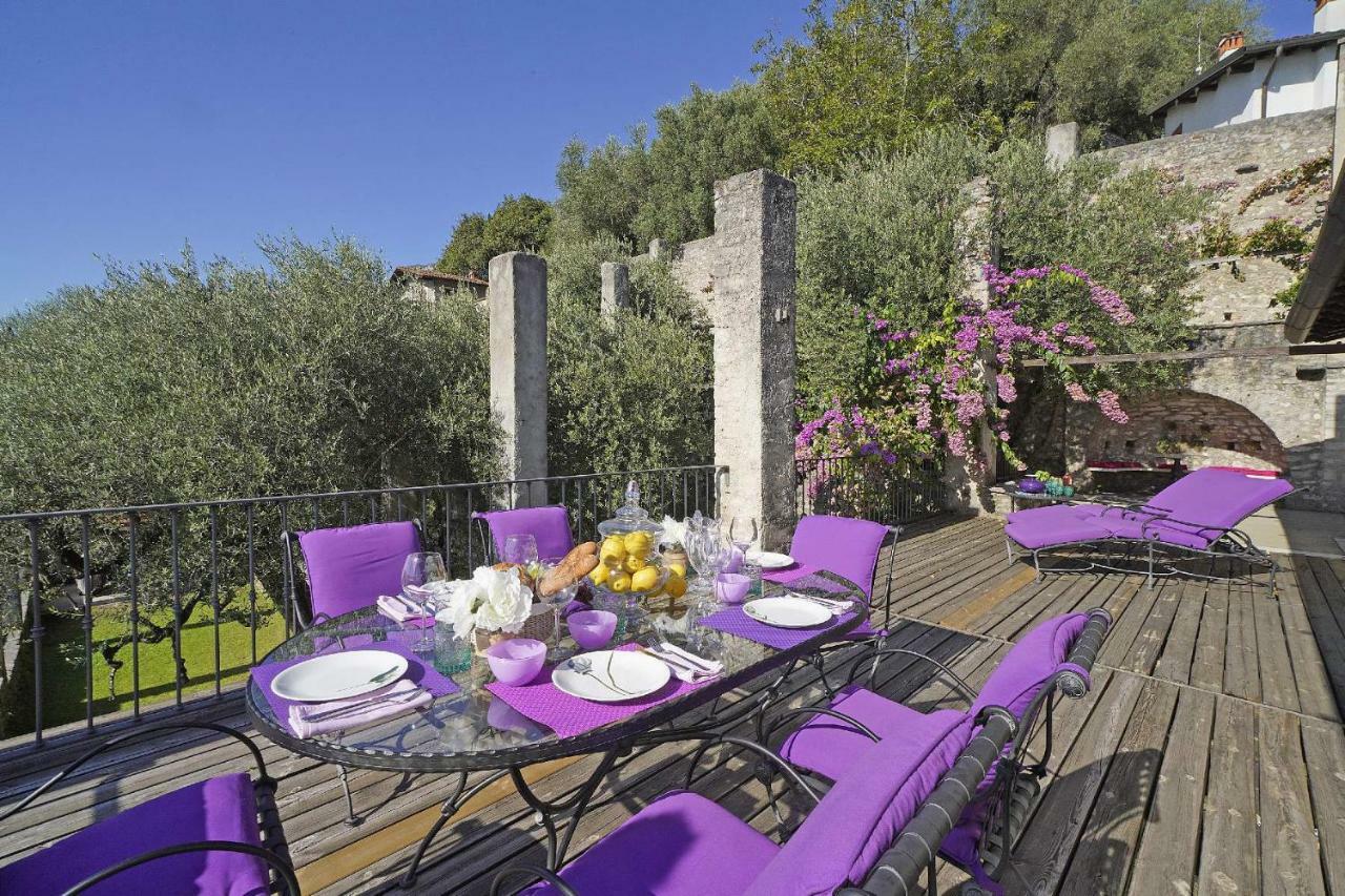 Villa Rachele: Stunning Luxury Villa In Centre Gargnano With Private Pool And Breathtaking Views Eksteriør billede