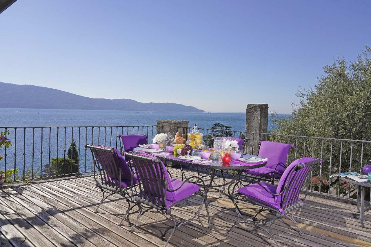 Villa Rachele: Stunning Luxury Villa In Centre Gargnano With Private Pool And Breathtaking Views Eksteriør billede