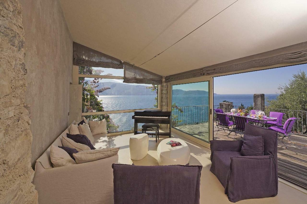 Villa Rachele: Stunning Luxury Villa In Centre Gargnano With Private Pool And Breathtaking Views Eksteriør billede