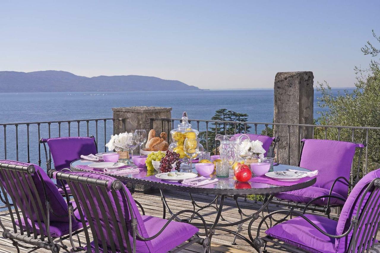 Villa Rachele: Stunning Luxury Villa In Centre Gargnano With Private Pool And Breathtaking Views Eksteriør billede