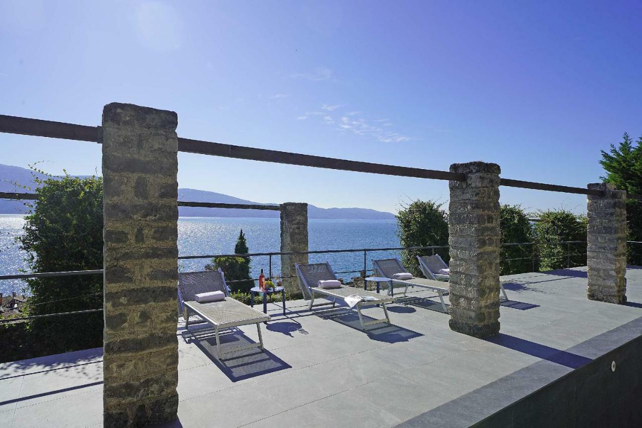 Villa Rachele: Stunning Luxury Villa In Centre Gargnano With Private Pool And Breathtaking Views Eksteriør billede