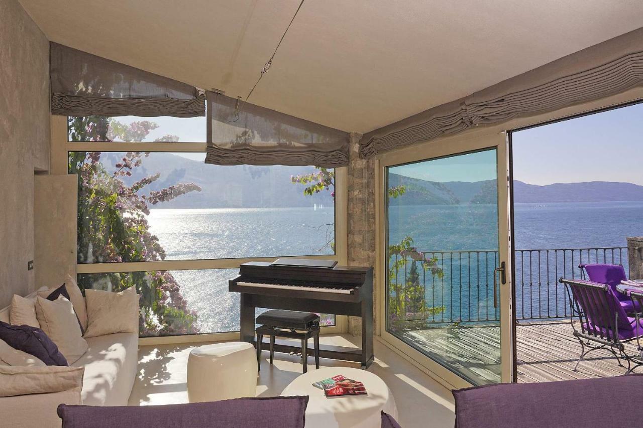 Villa Rachele: Stunning Luxury Villa In Centre Gargnano With Private Pool And Breathtaking Views Eksteriør billede