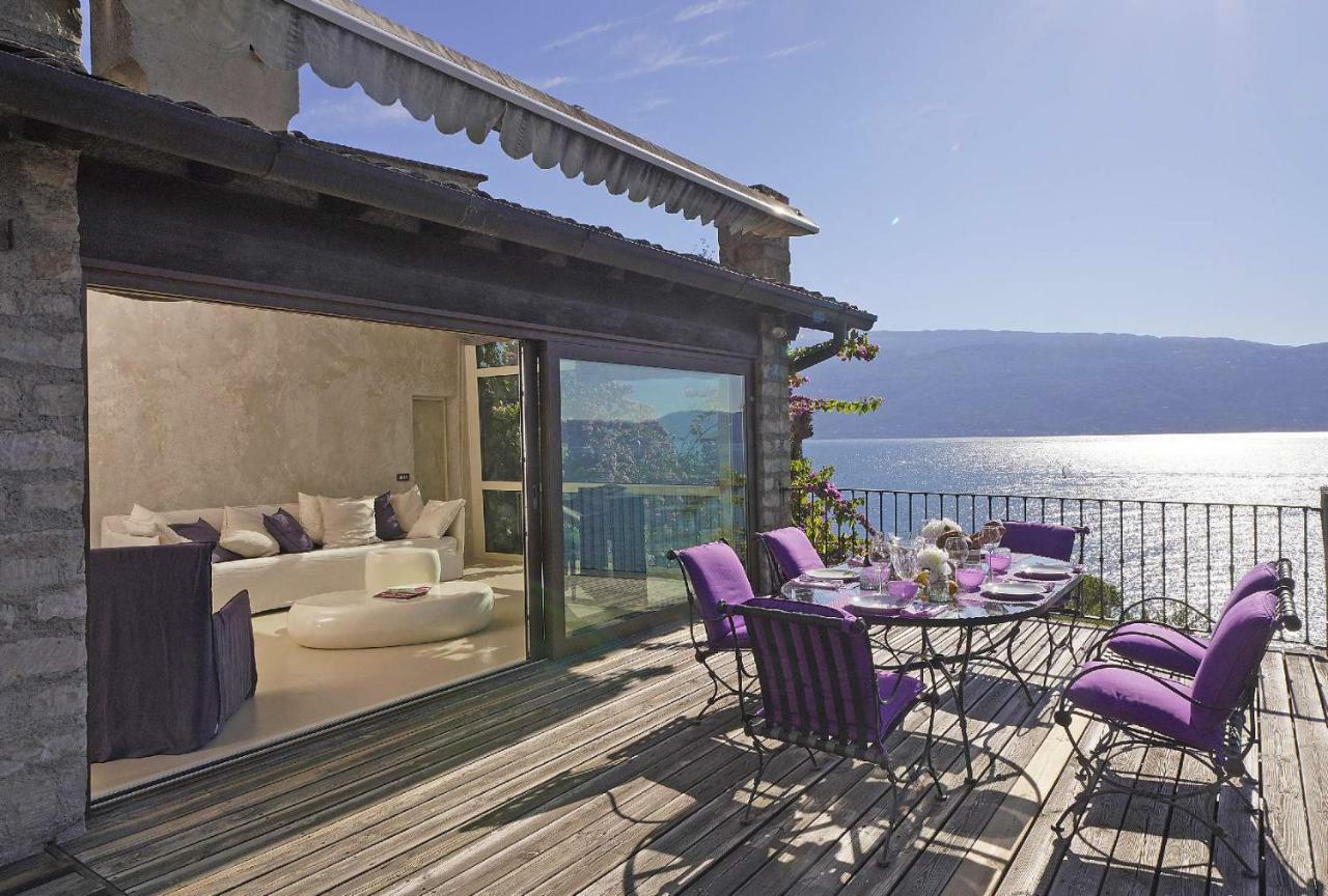 Villa Rachele: Stunning Luxury Villa In Centre Gargnano With Private Pool And Breathtaking Views Eksteriør billede